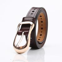 Simple Buckle Pure Cowhide Belt Wholesale sku image 3