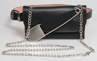 Punk Style Chain Pin Waist Bag Decor Belt sku image 3