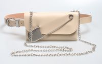 Punk Style Chain Pin Waist Bag Decor Belt sku image 5