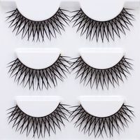 Fashion Man-made Fiber Natural Thick 3 Pairs Of False Eyelashes sku image 7