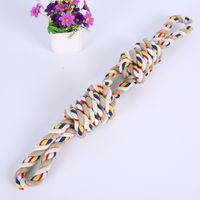 Simple Molar Cotton Knot Rope Dog Toy main image 3