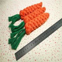 Fashion Cotton Rope Braided Carrots Pet Toy main image 4