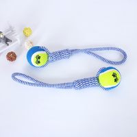 Fashion Cotton Rope Molar Tennis Pets Toy main image 2