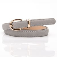 Korean Style Buckle Thin Belt Wholesale main image 1