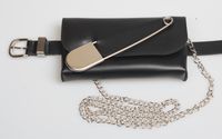 Punk Style Chain Pin Waist Bag Decor Belt main image 4