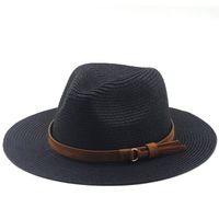 Simple Sunscreen Sunshade Cowboy Straw Hat main image 6
