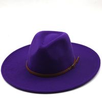 Fashion Oversized Woolen Top Hat main image 6