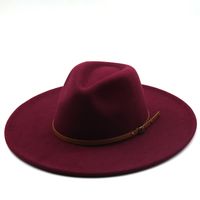 Fashion Oversized Woolen Top Hat main image 5