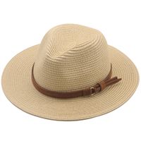 Simple Sunscreen Sunshade Cowboy Straw Hat sku image 15