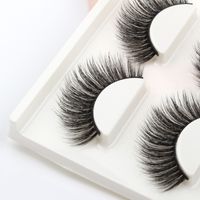 New Imitation Mink False Eyelashes 3 Pairs main image 6