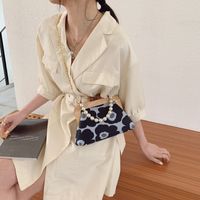 Fashion Pearl Chain Clip-on Shoulder Bag main image 6