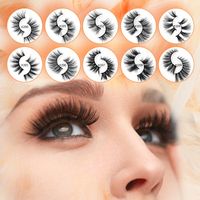 Fashion Thick And Exaggerated Imitation Mink False Eyelashes main image 1