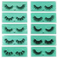 Natural False Eyelashes 10 Pairs Boxed Wholesale main image 8