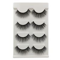 Fashion 4 Pairs Of 3d Mink False Eyelashes main image 12