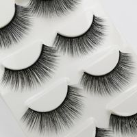 Fashion 4 Pairs Of 3d Mink False Eyelashes main image 13