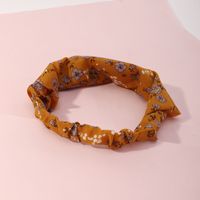 New Triangle Scarf Contrast Color Printing Headband main image 6
