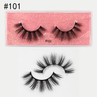 Fashion 3d Three-dimensional Natural Thick Style 1 Pair Of Eyelashes main image 5