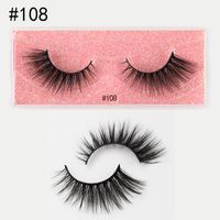 Fashion 3d Three-dimensional Natural Thick Style 1 Pair Of Eyelashes main image 12