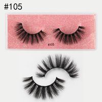 Fashion 3d Three-dimensional Natural Thick Style 1 Pair Of Eyelashes sku image 6