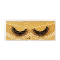 Fashion 3d Three-dimensional Natural Thick Style 1 Pair Of Eyelashes main image 11