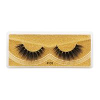 Fashion 3d Three-dimensional Natural Thick Style 1 Pair Of Eyelashes sku image 4