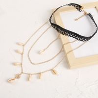 Fashion Long Natural Shell Multi-layer Necklace Wholesale main image 3