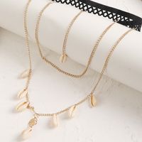 Fashion Long Natural Shell Multi-layer Necklace Wholesale main image 4