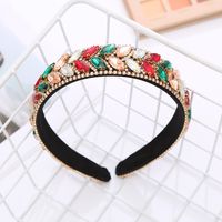 Retro Inlaid With Color Rhinestones Headband Wholesale main image 5