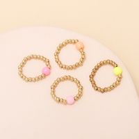 Simple New Geometric Elastic Ring Combination Set sku image 2