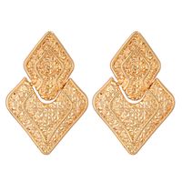 Retro Geometric Ethnic Pattern Earrings Wholesale sku image 1