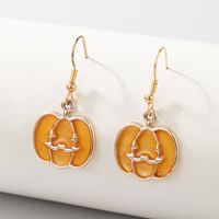 Halloween Pumpkin Earrings sku image 1