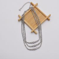 Fashion Multi-layer Full Diamond Crystal Necklace Wholesale main image 6