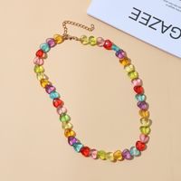 New Handmade Beads Woven Flower Pendant Necklace Bracelet Set main image 4