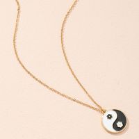 New Retro Chinese The Eight Trigrams Pendent Necklace Wholesale main image 4