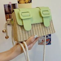 Fashion Straw Woven Shoulder Messenger Small Bag main image 4