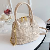 Retro Zipper Messenger Shoulder Chain Shell Bag main image 1