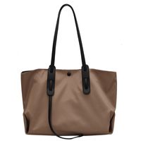 Women's Large Capacity Bag Women's New Fashion All-match Shoulder Tote Bag Casual Simple Oxford Cloth Handbag sku image 1
