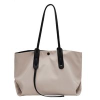 Femmes De Grande Capacité Sac Femmes De Nouvelle Mode Tous-match Épaule Fourre-tout Sac Casual Simple Oxford Tissu Sac À Main sku image 4