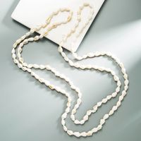 Ethnic Style White Shell Small Conch Multi-layer Long Necklace main image 3