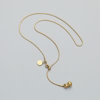 Gourd Titanium Steel Necklace Fashion Clavicle Chain main image 3