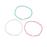 Bohemian Colorful Beads Heart Anklet Set Wholesale main image 3