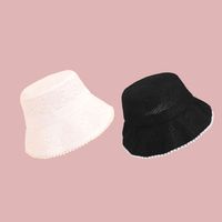 Korean Fashion Pearl Lace Fisherman Hat main image 3