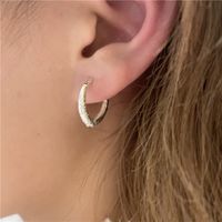 Korean Frosted Metal Ear Buckle main image 1