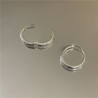Korean Frosted Metal Ear Buckle main image 5