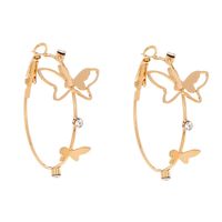 Simple Fashion Butterfly Metal Earring main image 6