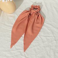 Korean Style Solid Color Bow Ribbon Head Rope sku image 1