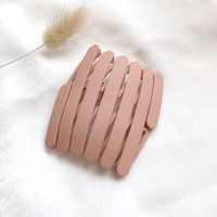 2021 Japonais Et Coréen Nouveau Rétractable Bandeau Femmes Simple Tout-match De Non-glissement Cheveux Fixer Nettoyant Visage Bande De Cheveux Portable Portable Épingle À Cheveux Des Femmes sku image 3