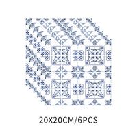 Simple Kaleidoscope Pattern Lattice Tile Renovation Stickers sku image 1