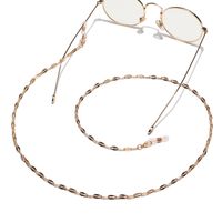 Fashion Geometric Lip Rope Metal Glasses Mask Chain main image 3