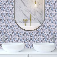 Retro Geometric Pattern Tile Renovation Stickers main image 3